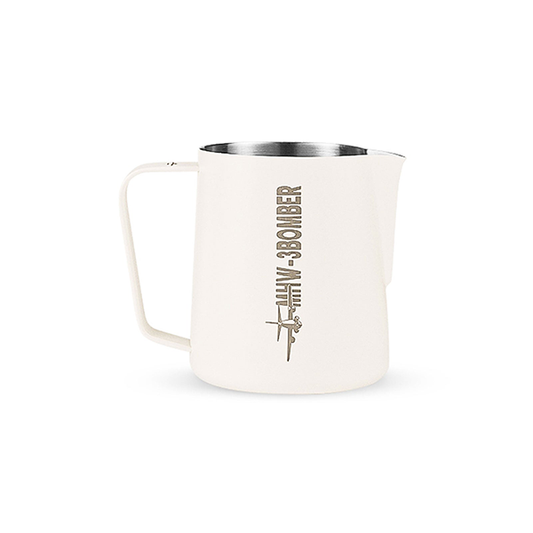 MHW-3BOMBER - Milk Pitcher 3.0 | 600ml - White (Round Spout)