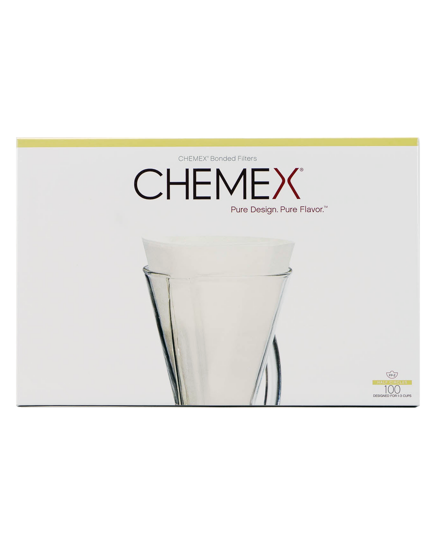 Chemex Bonded™ Filters Half Circle FP-2