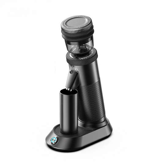Hibrew - Coffee Grinder | For Filter Coffee & Espresso 48mm Conical Burr | 36 Gears Grinding Adjustable | Powder Blower Design | Slow & High Speeds Grinding | 15°/90° Grinding Angle
