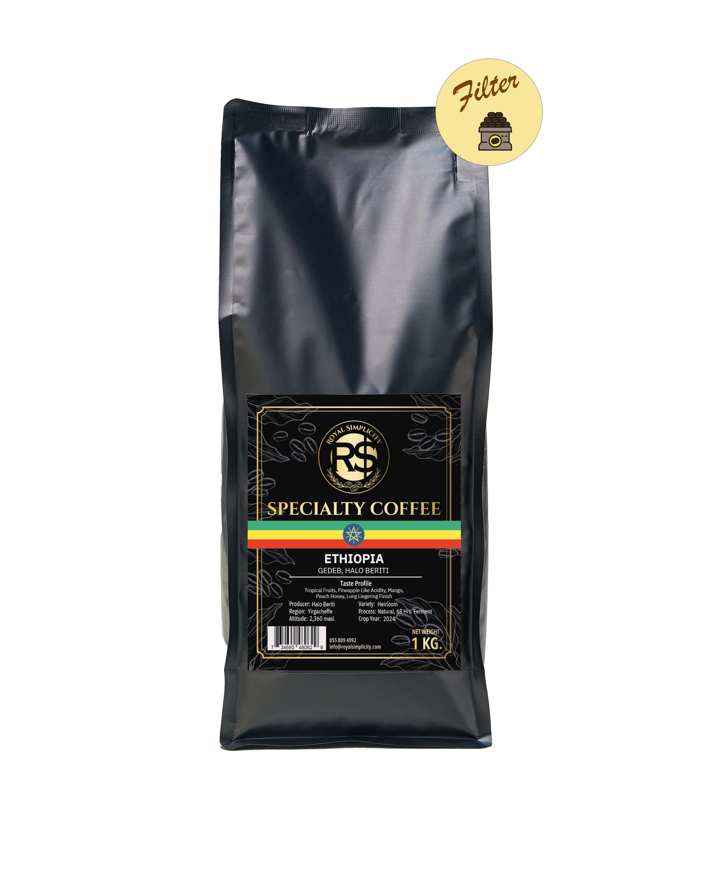 Ethiopia Yirgacheffe Gedeb Anaerobic