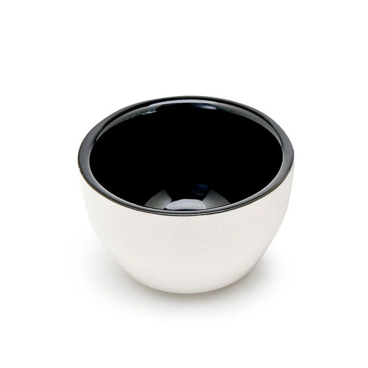 Caffeinection - Ceramic Cupping Bowl | 200ml I White-Blue