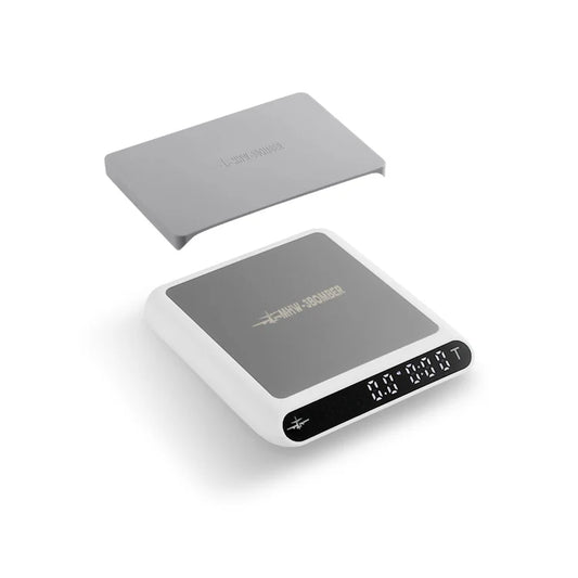 MHW-3BOMBER Formula Smart Coffee Scale I Color: White | Size:130*150*28mm | Battery: Rechargeable( 3.7, 1500mAh)